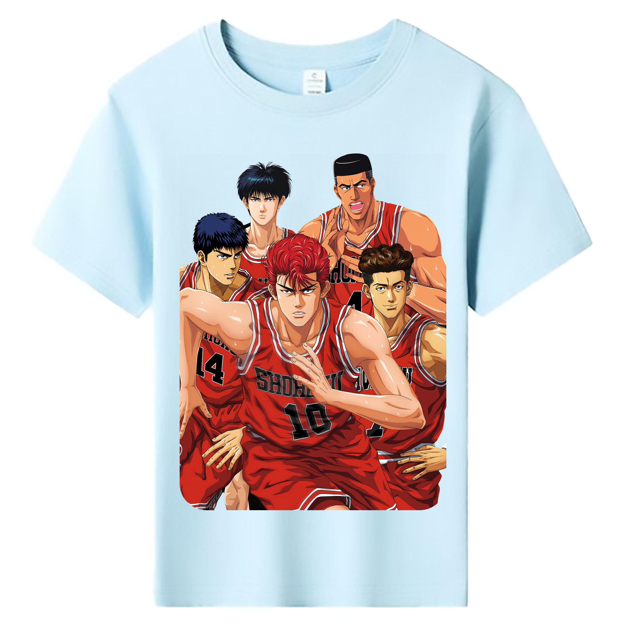 （画像用） SLAM DUNK／スラムダンク 綿100％キッズTシャツ（フロントプリント）